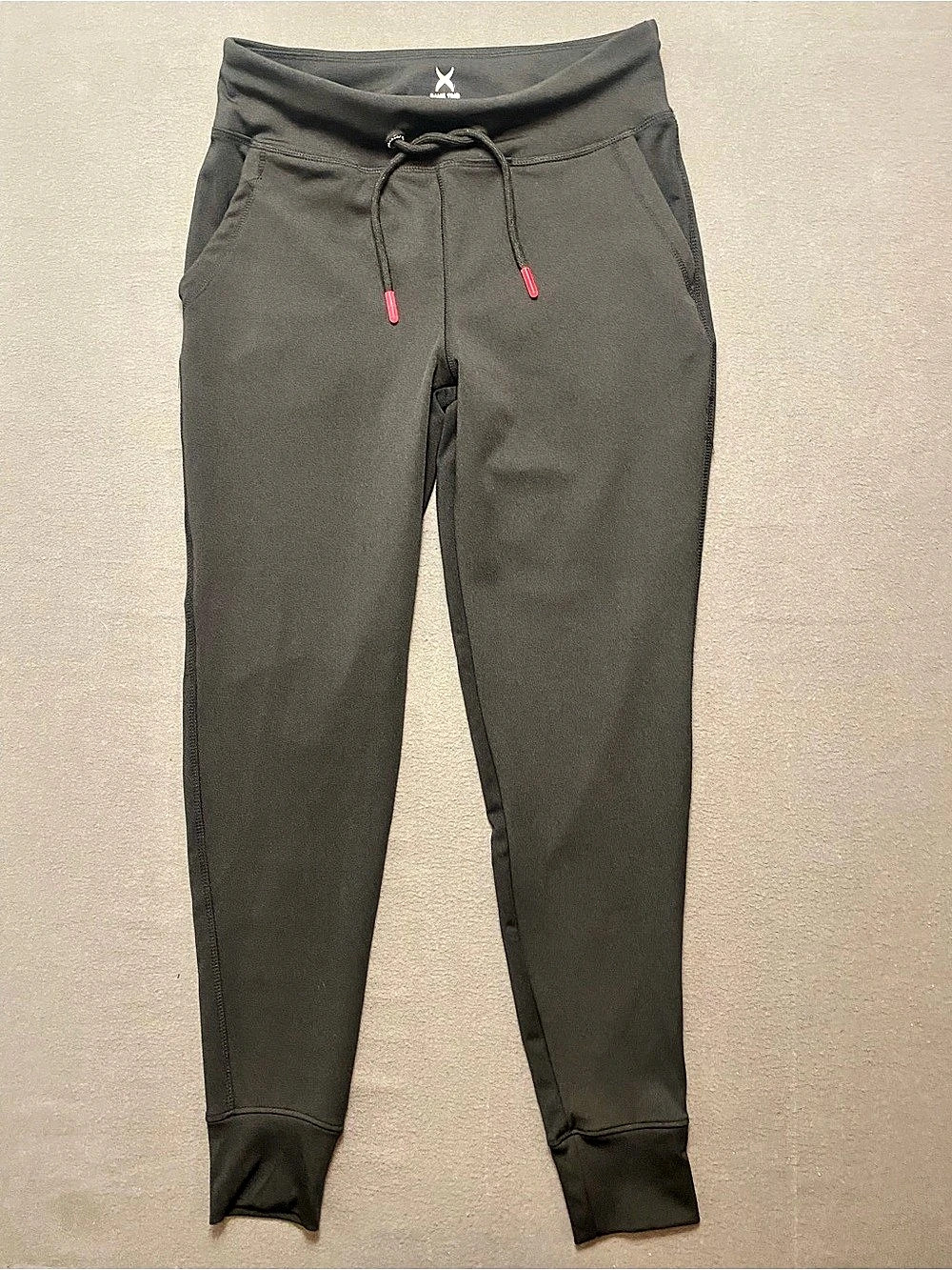 Game Time Women’s Black Athletic Leggings Size Small Like New